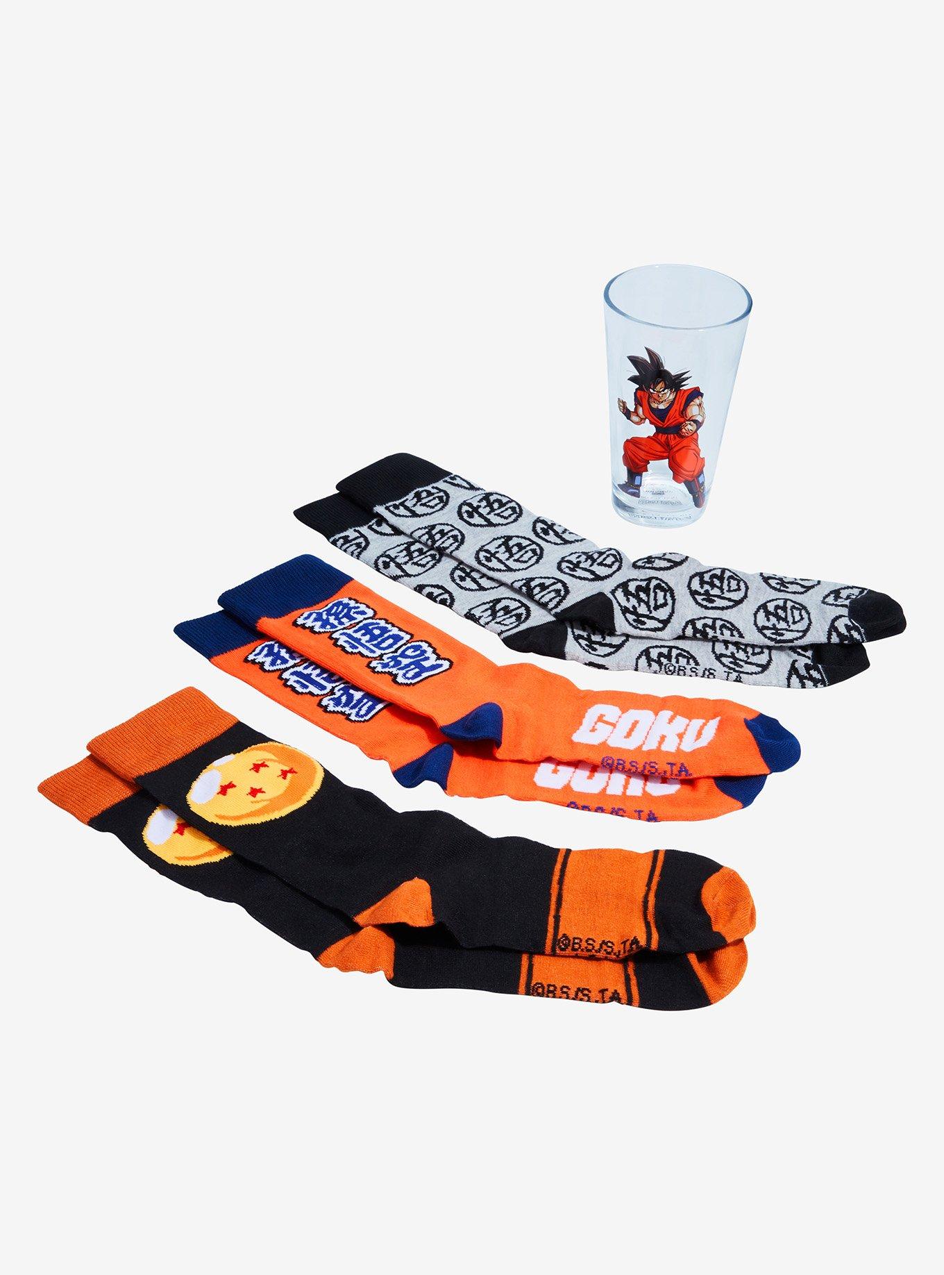 Dragon Ball Z Pint Glass & Socks Gift Set, , alternate
