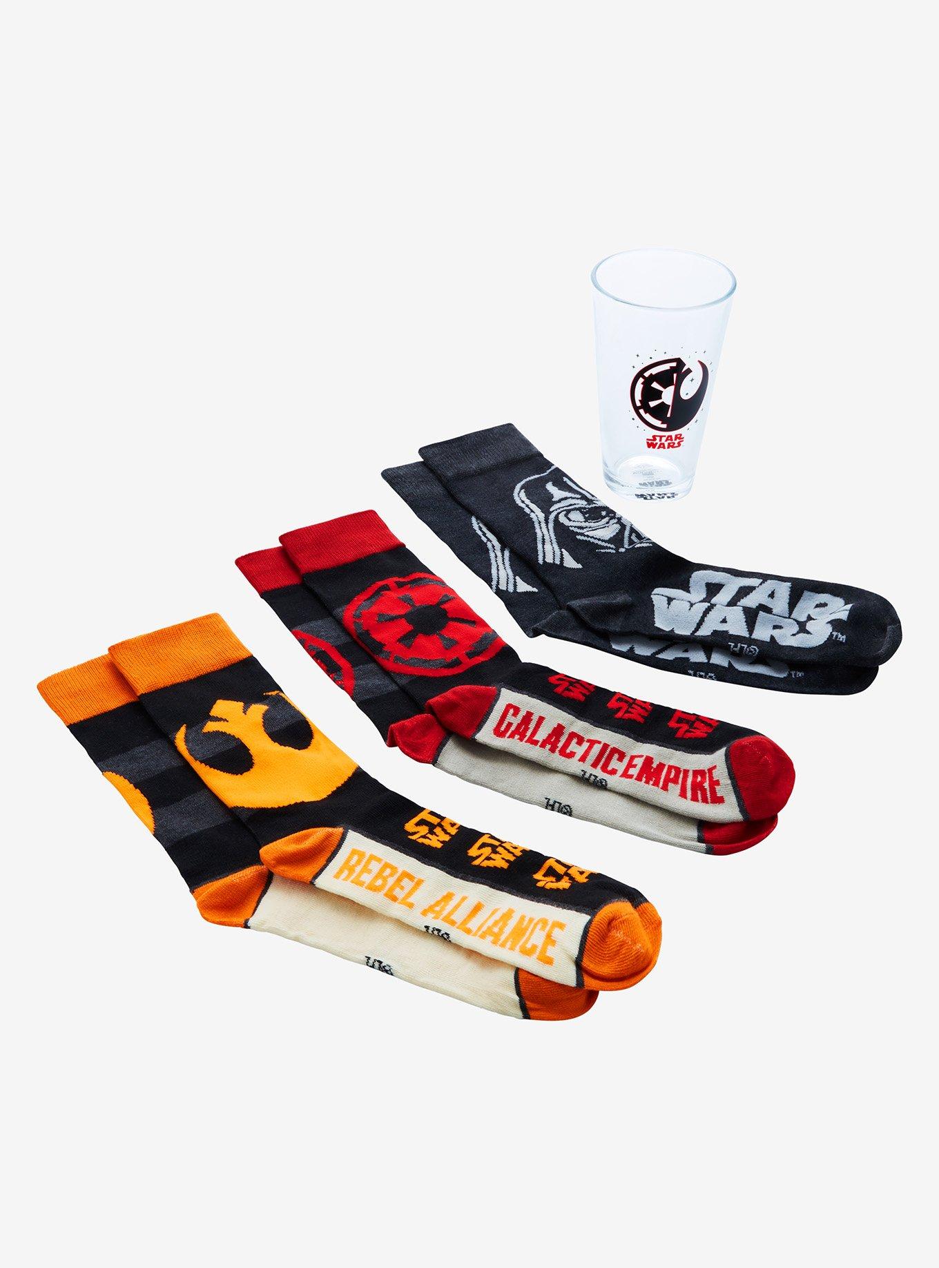 Star Wars Pint Glass & Socks Gift Set, , alternate