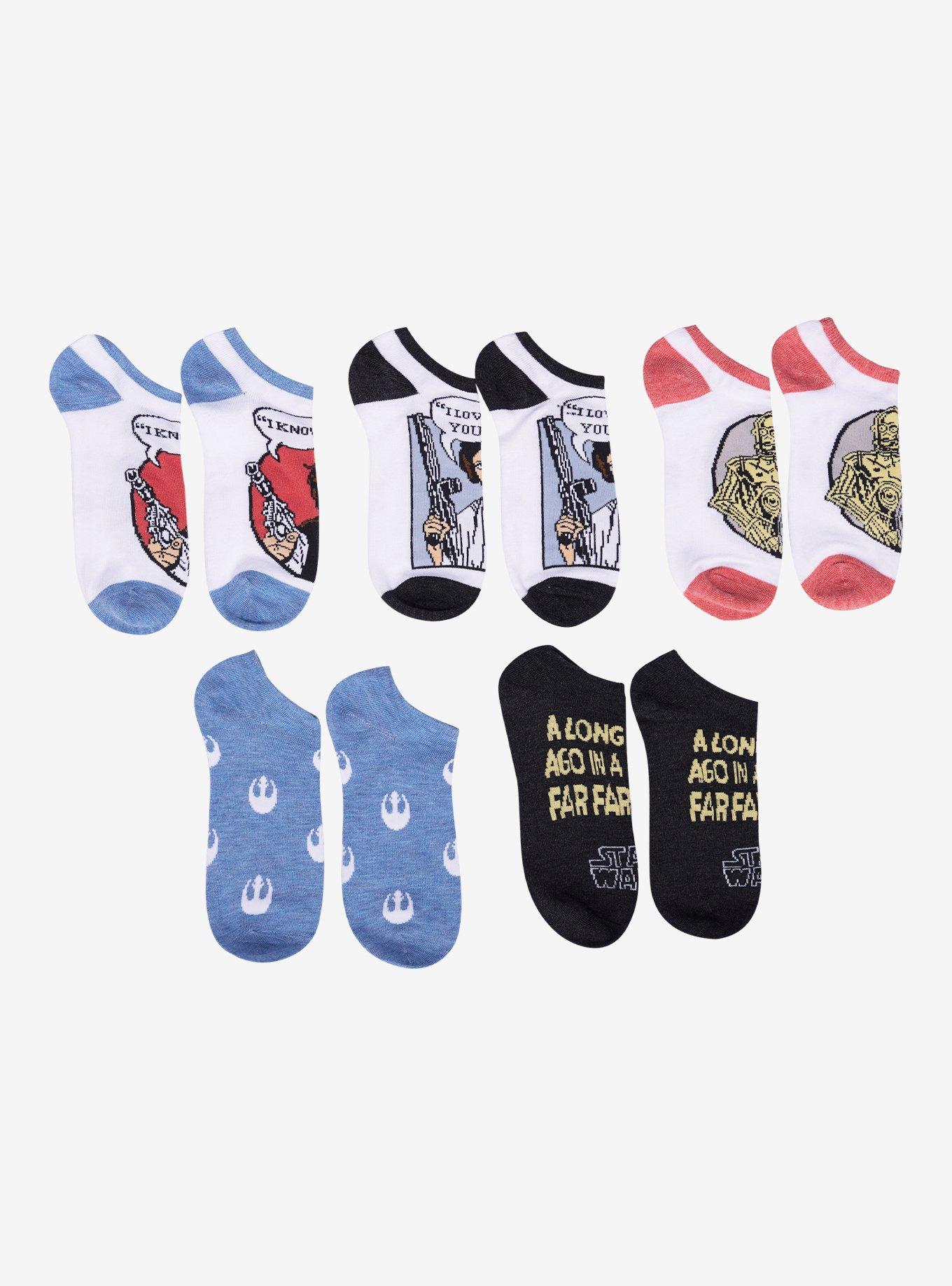 Star Wars Comic Book Panel Portrait Sock Set, , alternate