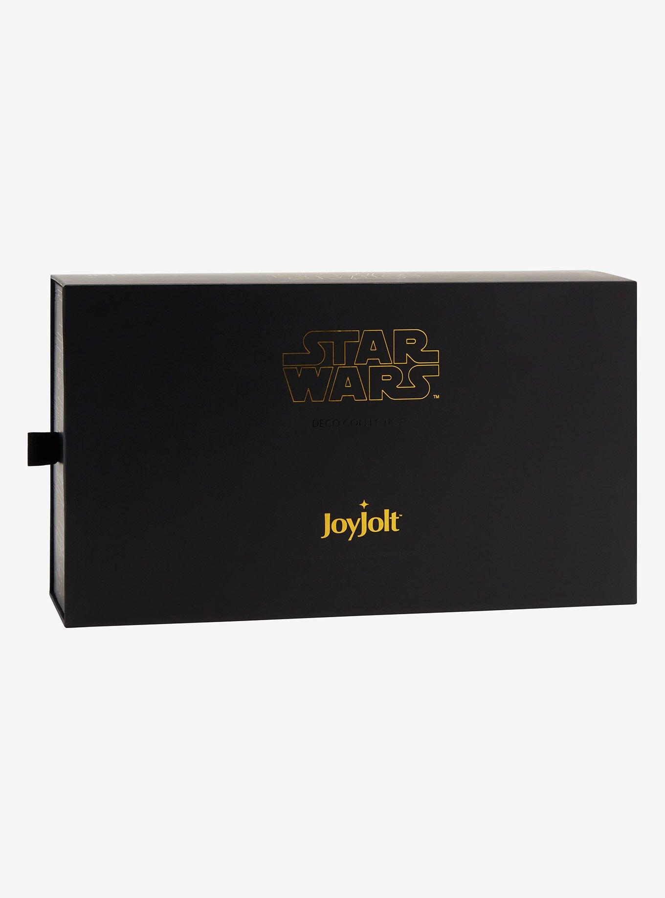 JoyJolt Star Wars Gold Icons Tall Glass Set, , alternate