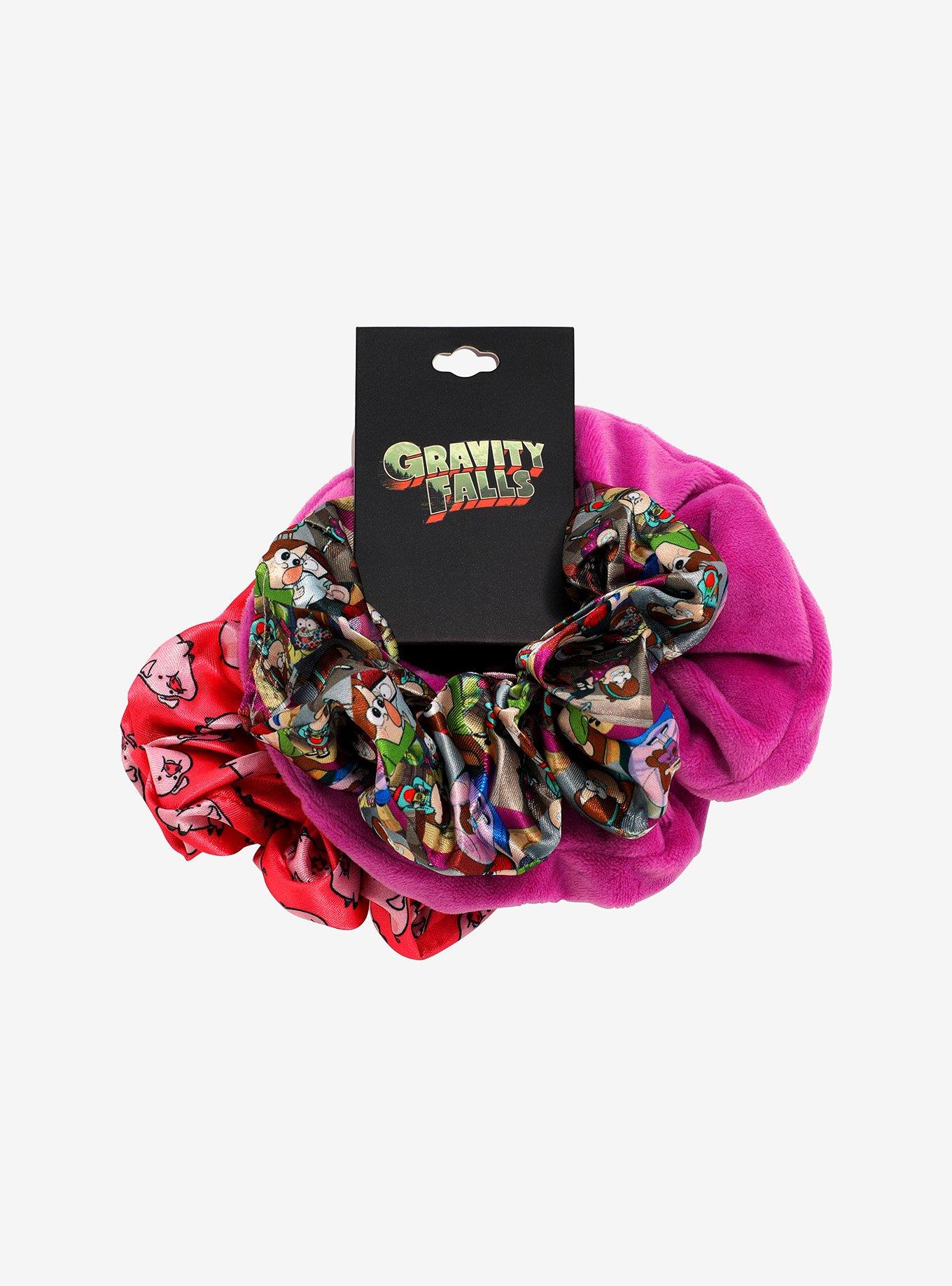 Disney Gravity Falls Characters Allover Print Scrunchy Set - BoxLunch Exclusive, , alternate
