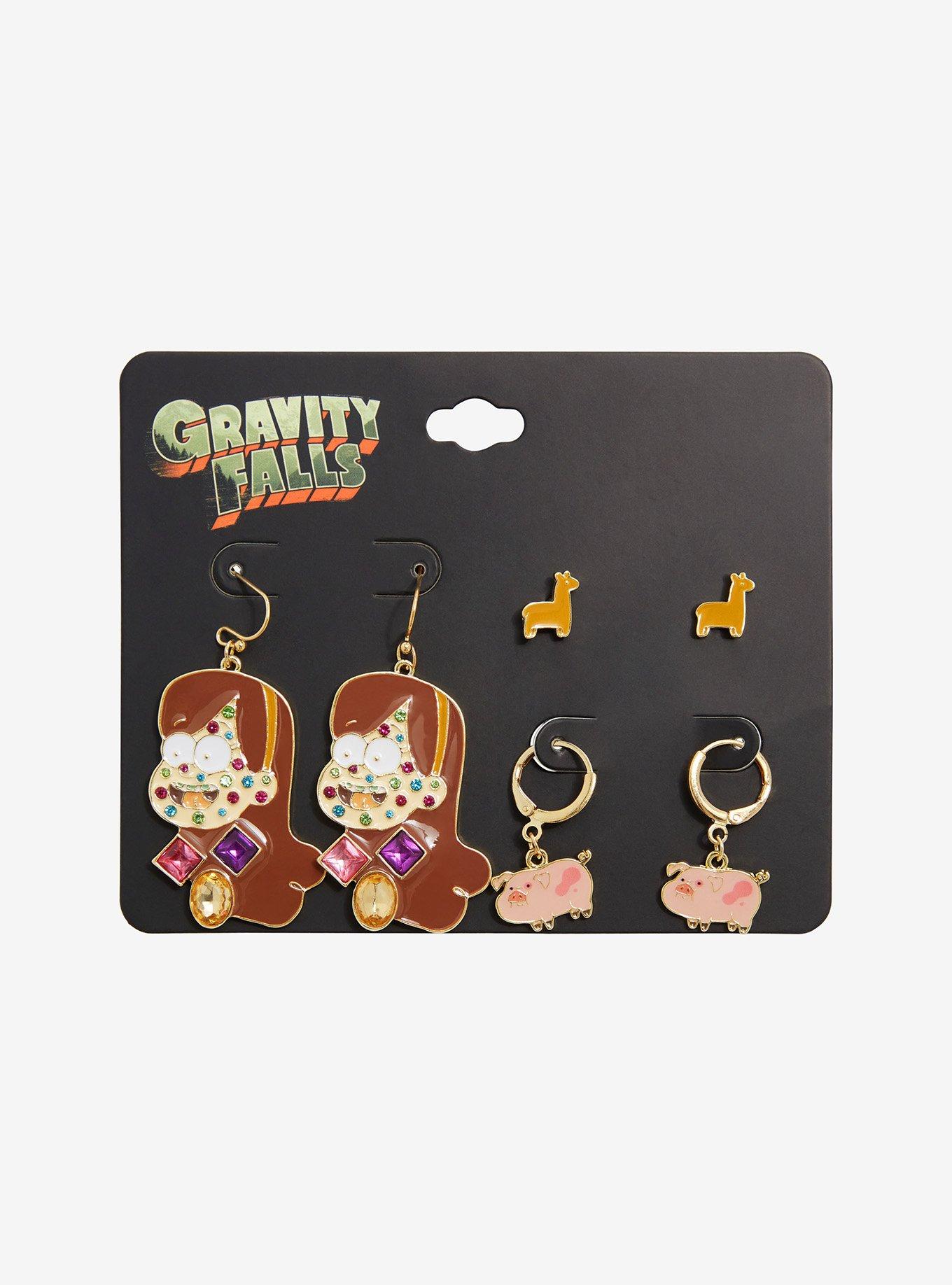 Disney Gravity Falls Mabel Icons Earring Set - BoxLunch Exclusive, , alternate