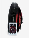 Marvel Spider-Man Miles Morales Black and Red Crossbody Bag - BoxLunch Exclusive, , alternate
