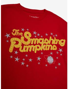 The Smashing Pumpkins Silver Stars Logo Boyfriend Fit Girls T-Shirt, , hi-res
