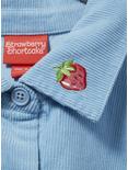 Strawberry Shortcake Embroidered Shacket - BoxLunch Exclusive, DENIM, alternate