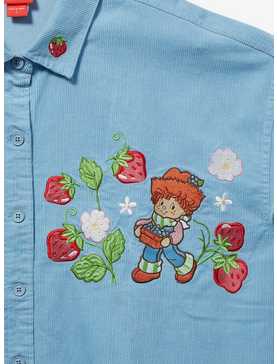 Strawberry Shortcake Embroidered Plus Size Shacket - BoxLunch Exclusive, , hi-res