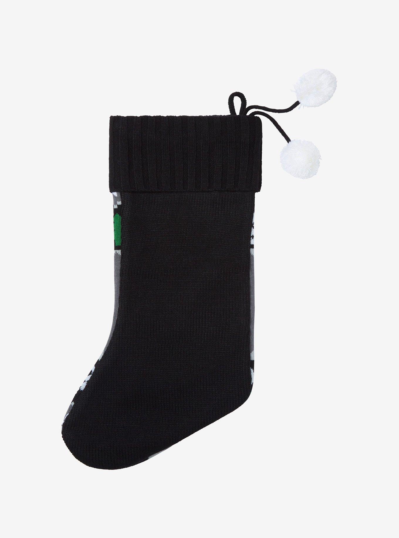 Disney The Nightmare Before Christmas Jack Skellington Knit Stocking - BoxLunch Exclusive, , alternate