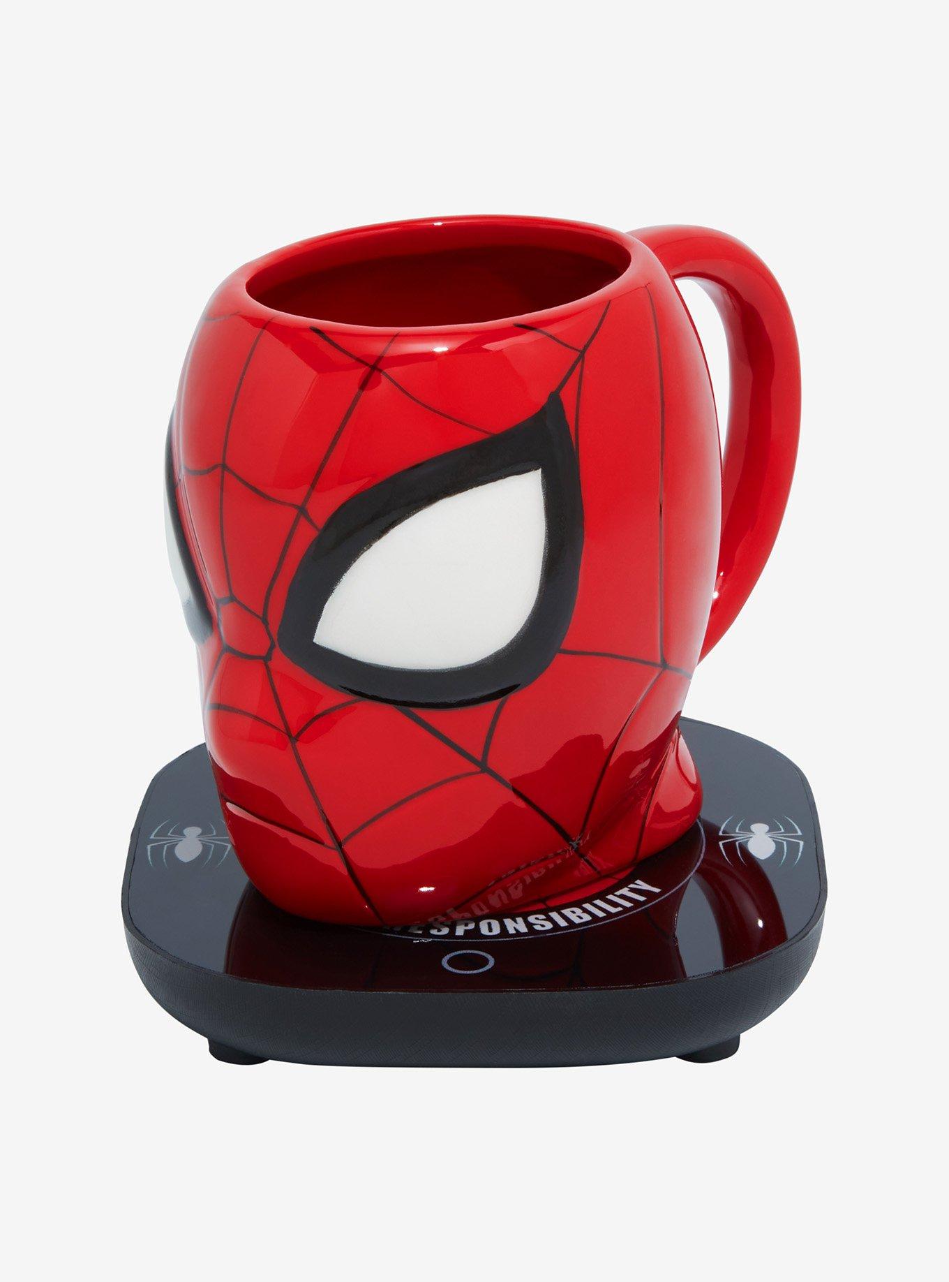 Marvel Spider-Man Figural Mug and Warmer Set, , alternate