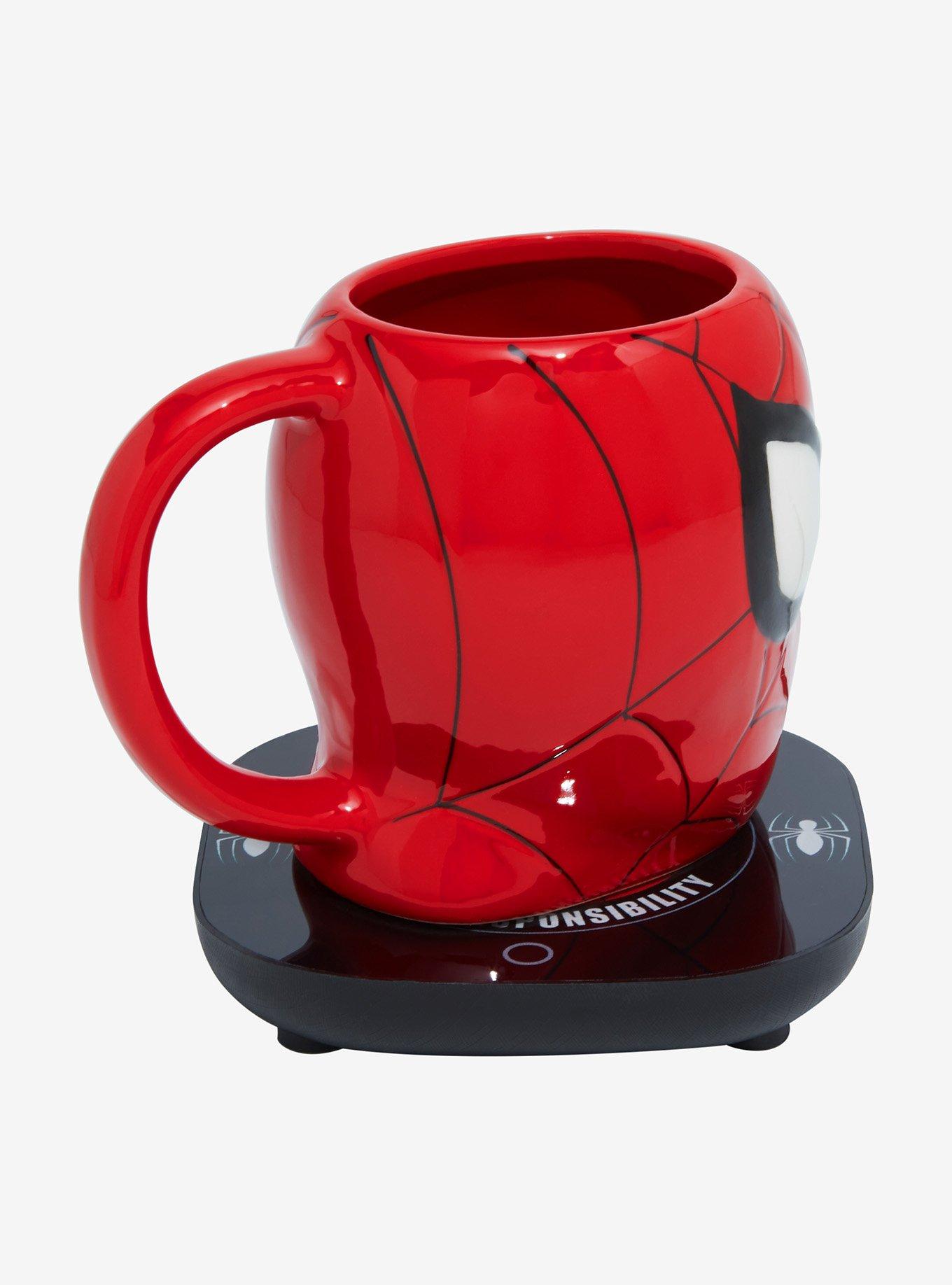 Marvel Spider-Man Figural Mug and Warmer Set, , alternate