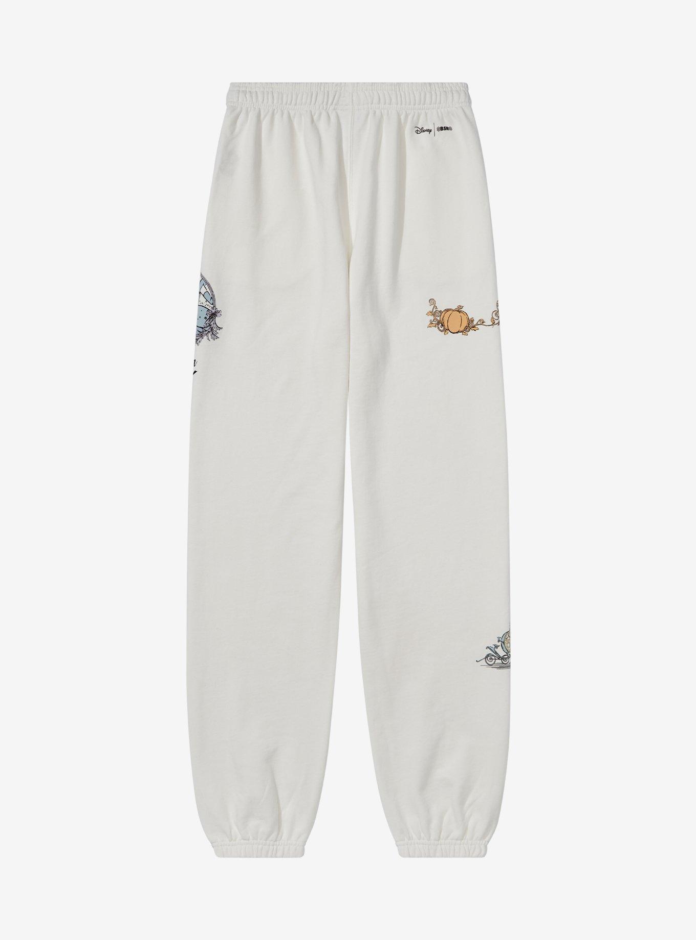 Samii Ryan Disney Cinderella Icons Women's Joggers, BRIGHT WHITE, alternate