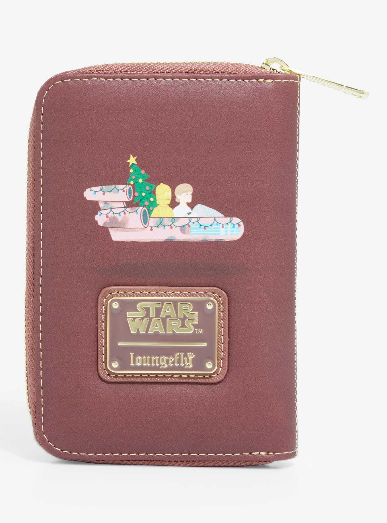 Loungefly Star Wars Jawa Christmas Tree Small Zip Wallet - BoxLunch Exclusive, , hi-res