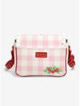 Strawberry Shortcake Gingham Bow Crossbody Bag — BoxLunch Exclusive, , alternate