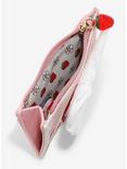 Strawberry Shortcake Gingham Bow Wallet — BoxLunch Exclusive, , alternate