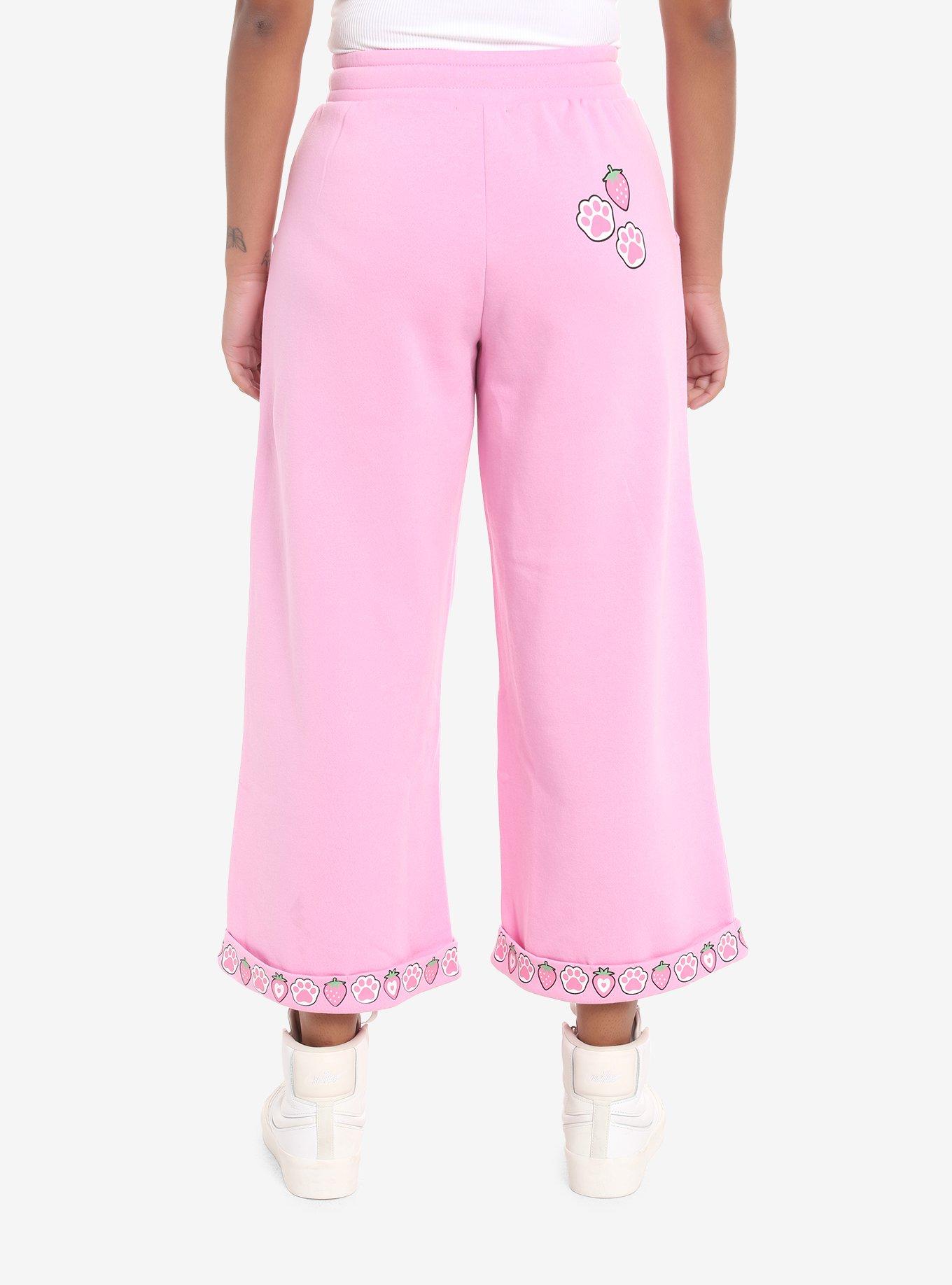 Sweet Society Pink Cat Girls Lounge Pants, PINK, alternate