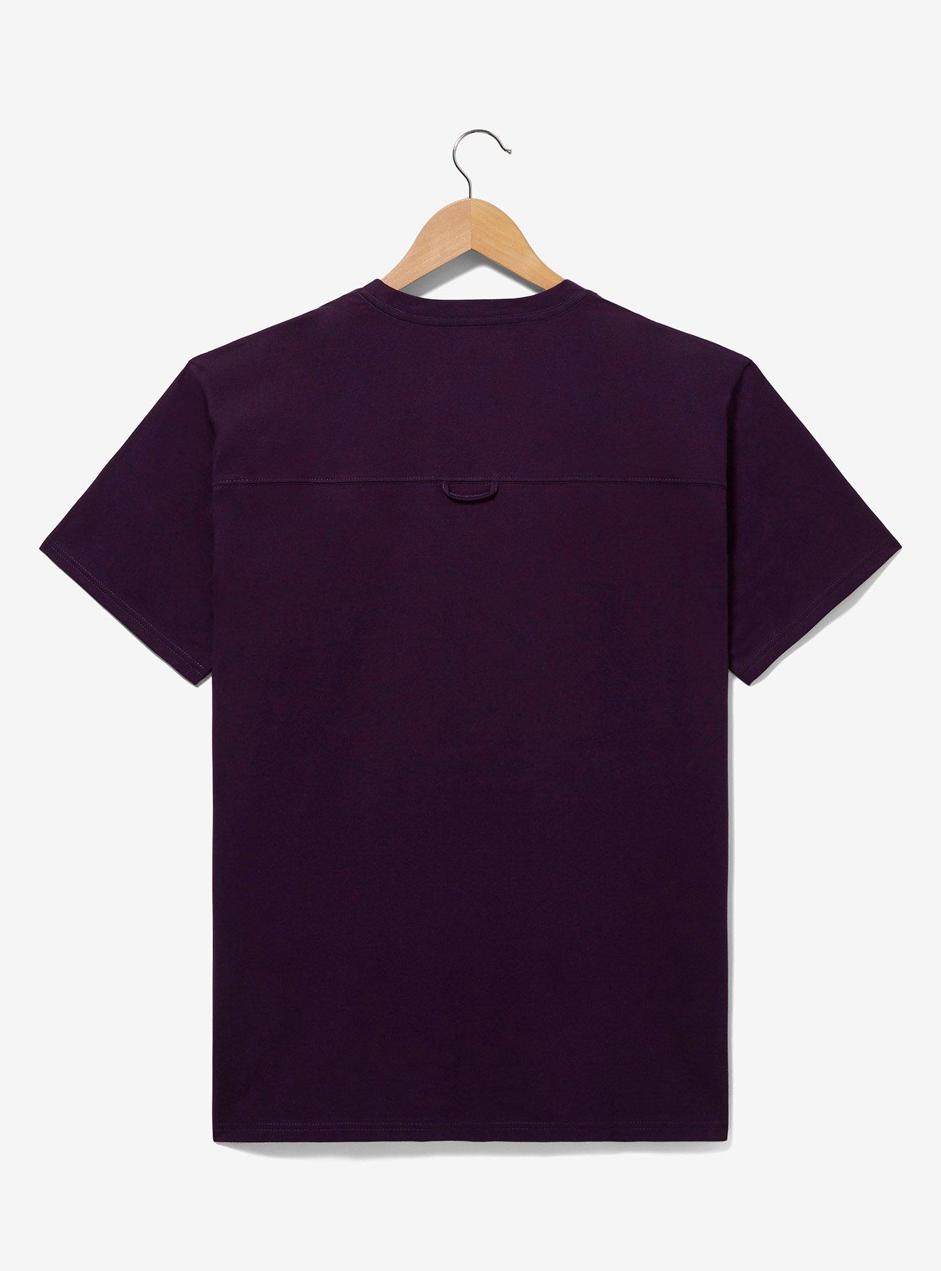 Disney Tangled Rapunzel Paint Splatter T-Shirt - BoxLunch Exclusive , PURPLE, alternate