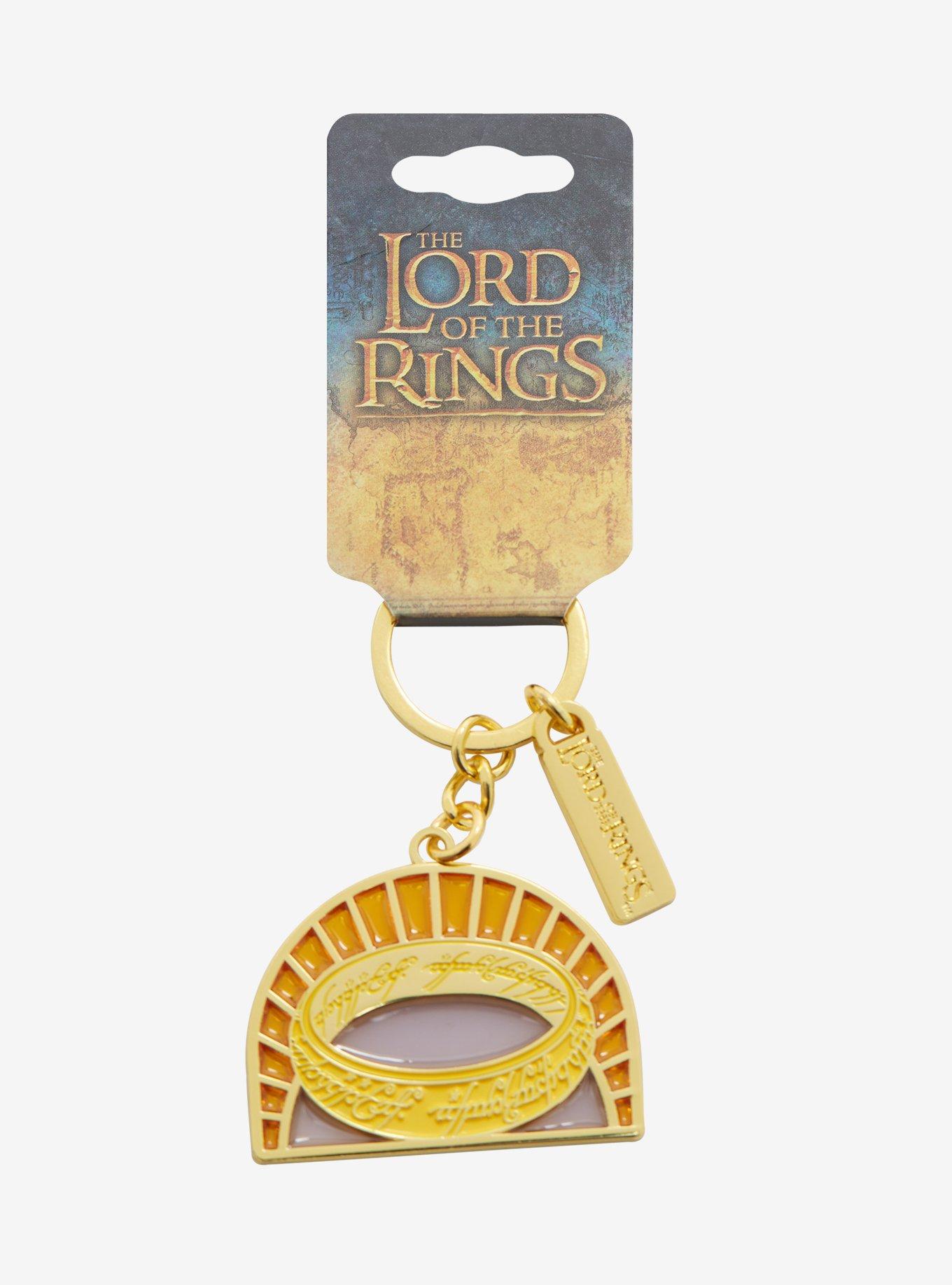 The Lord of the Rings Stained Glass One Ring Vinyl Keychain - BoxLunch Exclusive, , alternate