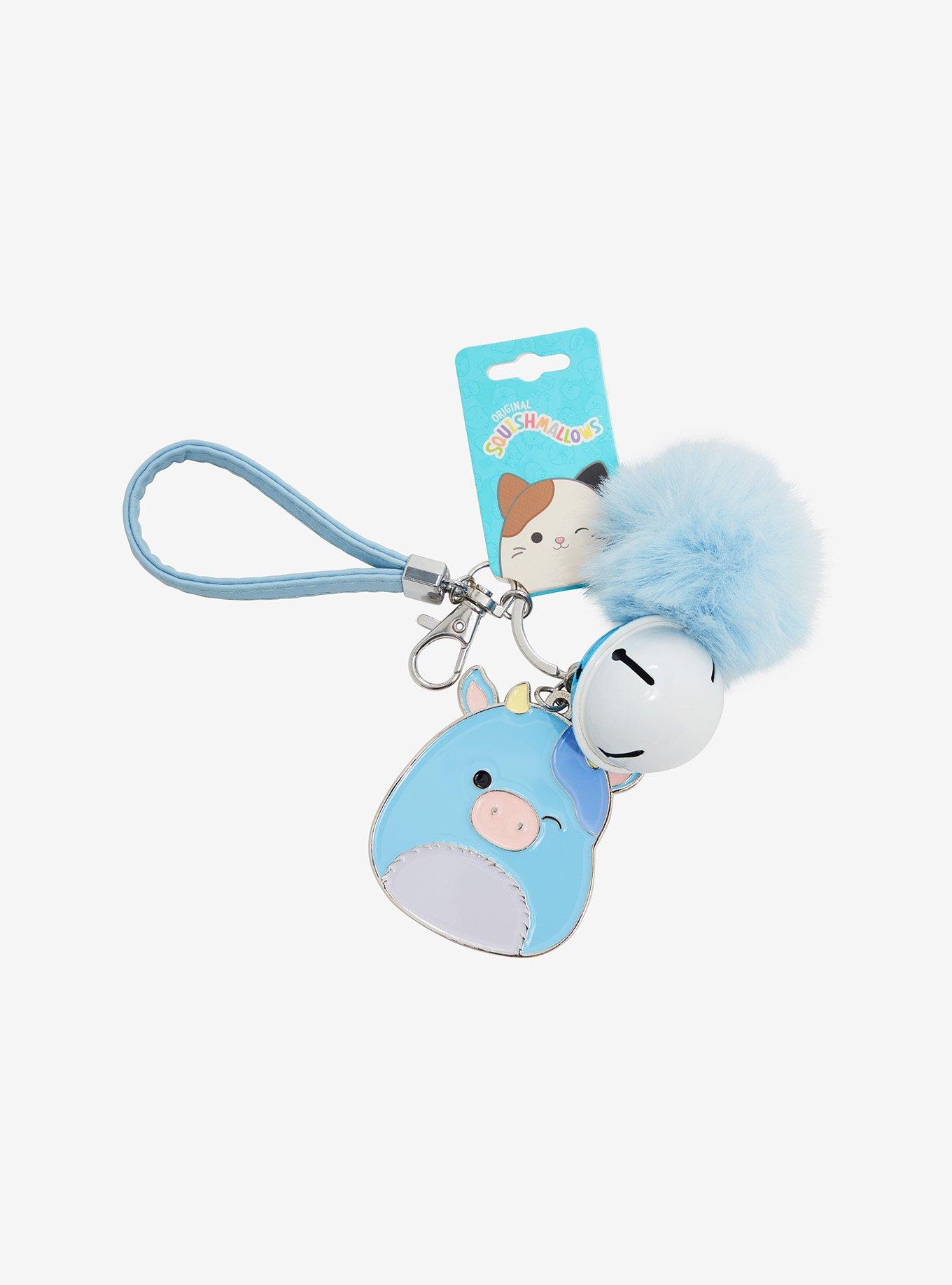 Squishmallows Clayton the Cow Multi-Charm Keychain - BoxLunch Exclusive, , alternate