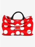 Loungefly Disney Minnie Mouse Polka Dot Bow Figural Crossbody Bag, , alternate