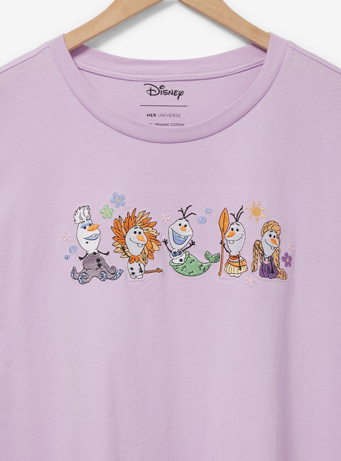 Disney Frozen Olaf Dress-up Women's Plus T-Shirt - BoxLunch Exclusive