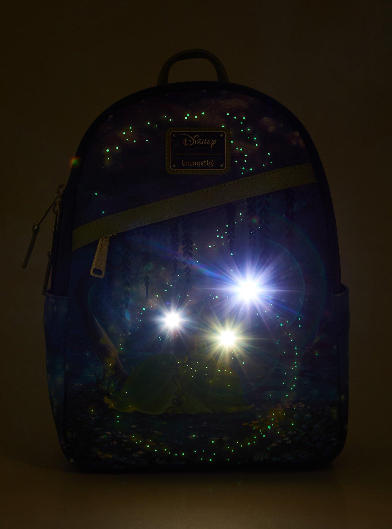 Loungefly Disney The Princess and the Frog Bayou Light-Up Glow-in-the-Dark Mini Backpack - BoxLunch Exclusive, , alternate