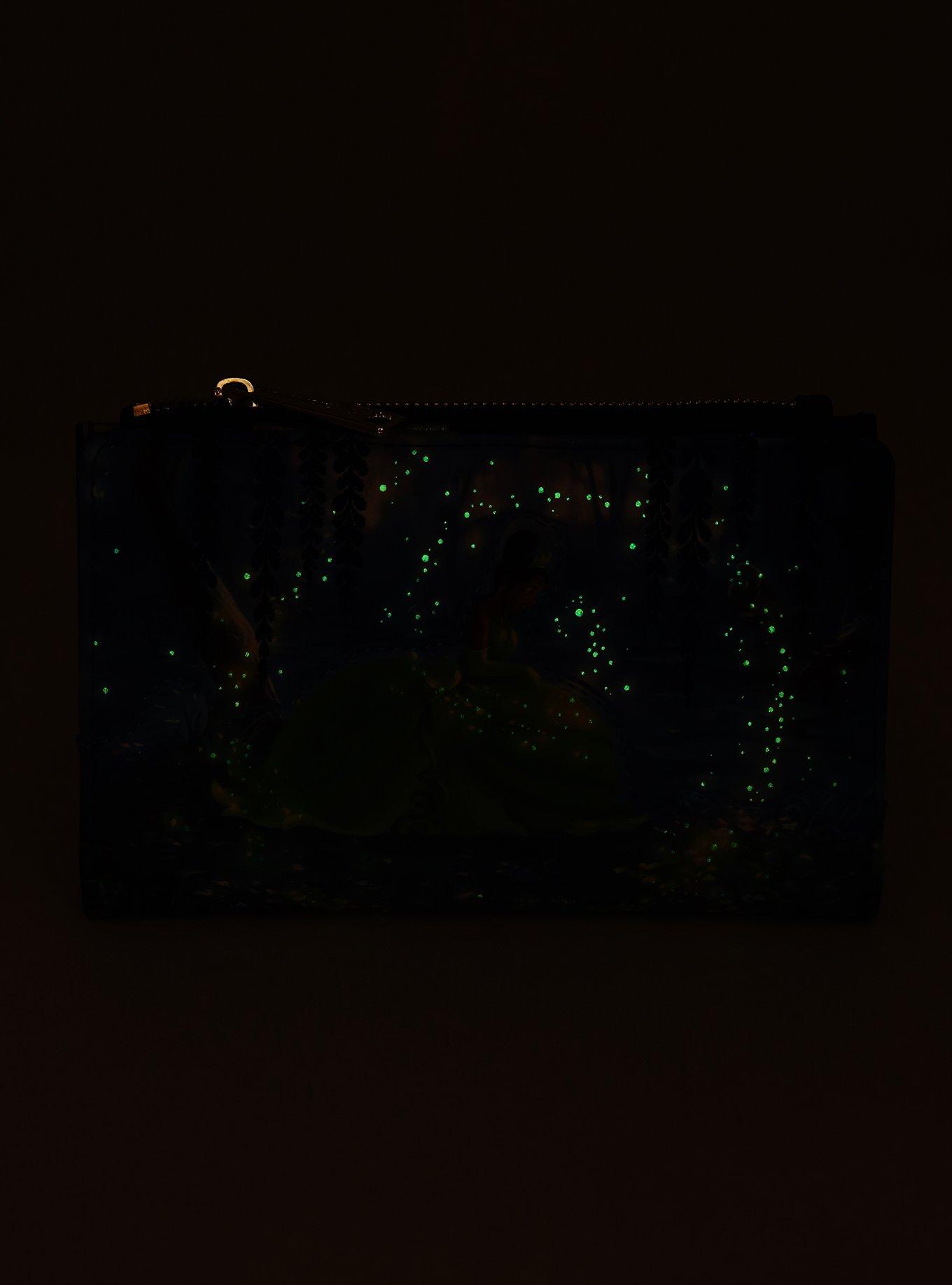 Loungefly Disney The Princess and the Frog Bayou Glow-in-the-Dark Wallet - BoxLunch Exclusive, , alternate