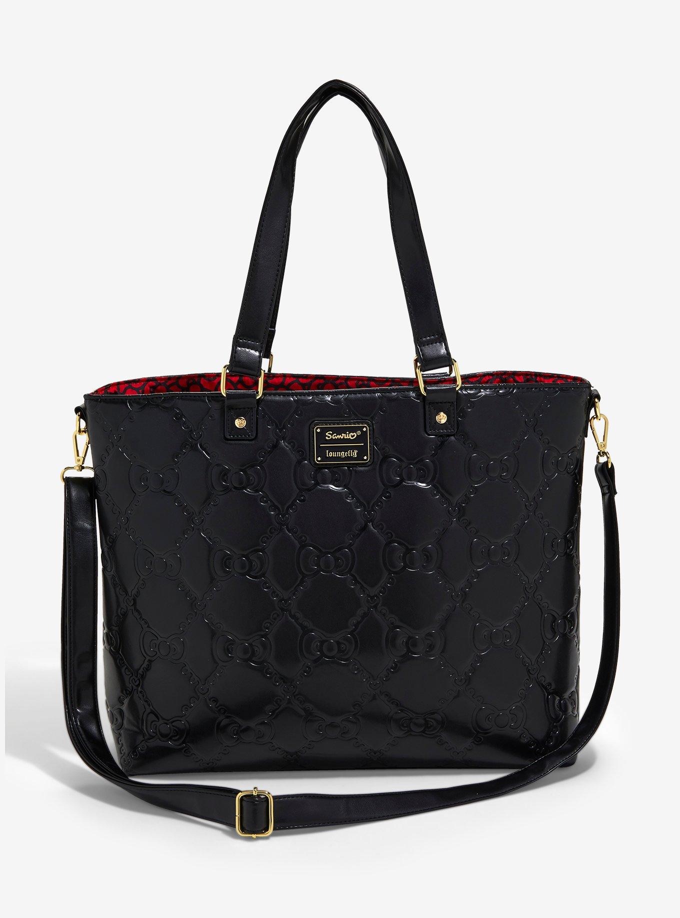 Loungefly Sanrio Hello Kitty Bows Allover Print Tote Bag - BoxLunch Exclusive, , alternate