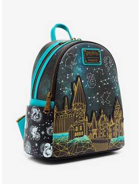 Loungefly Harry Potter Hogwarts Castle Constellations Glow-in-the-Dark Mini Backpack - BoxLunch Exclusive, , hi-res
