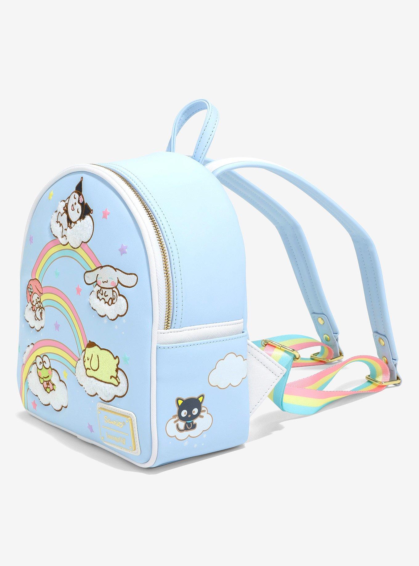 Loungefly Sanrio Hello Kitty and Friends Rainbow Clouds Mini Backpack - BoxLunch Exclusive, , alternate