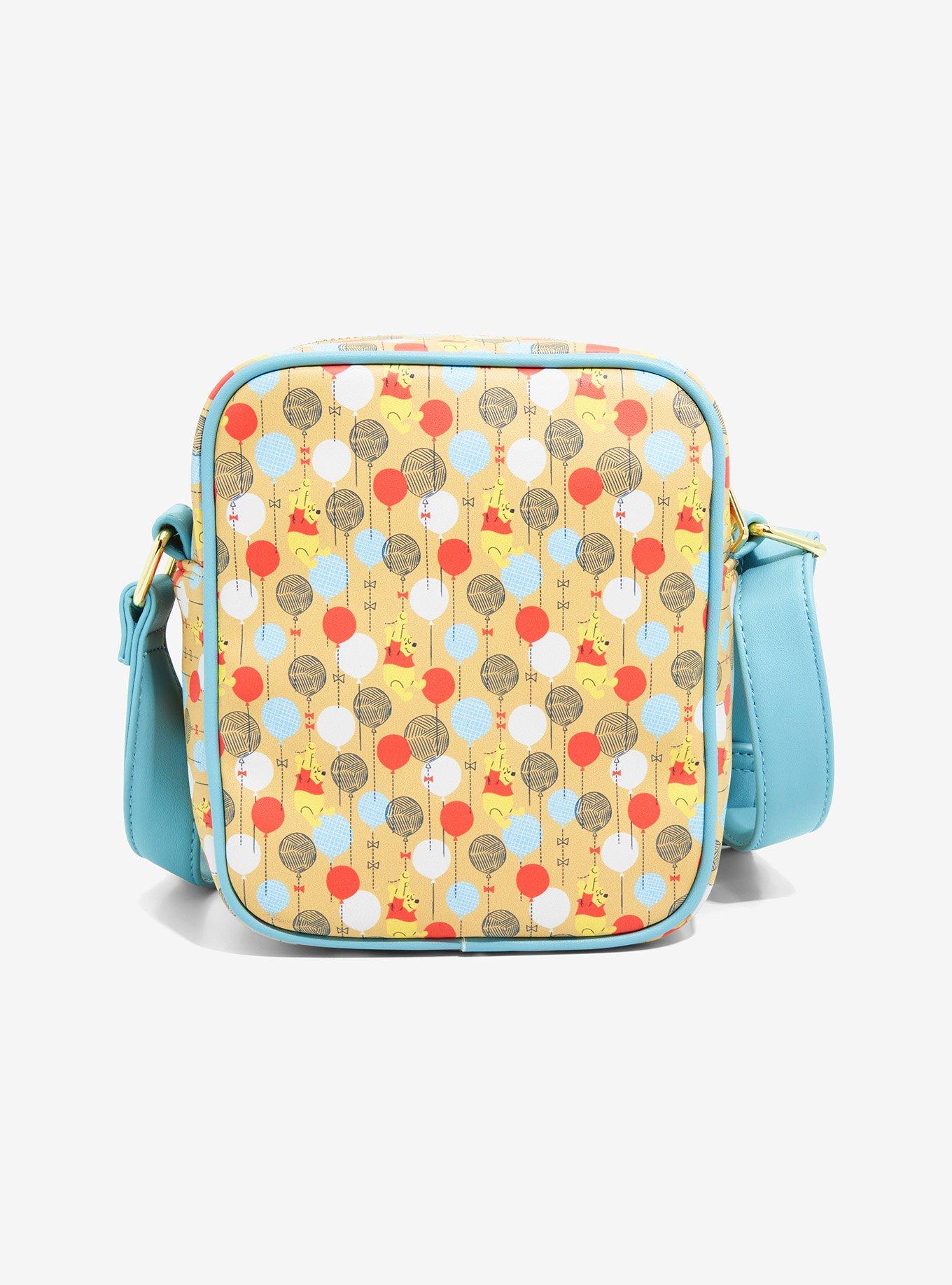 Loungefly Disney Winnie the Pooh Balloons Allover Print Crossbody Bag - BoxLunch Exclusive, , alternate