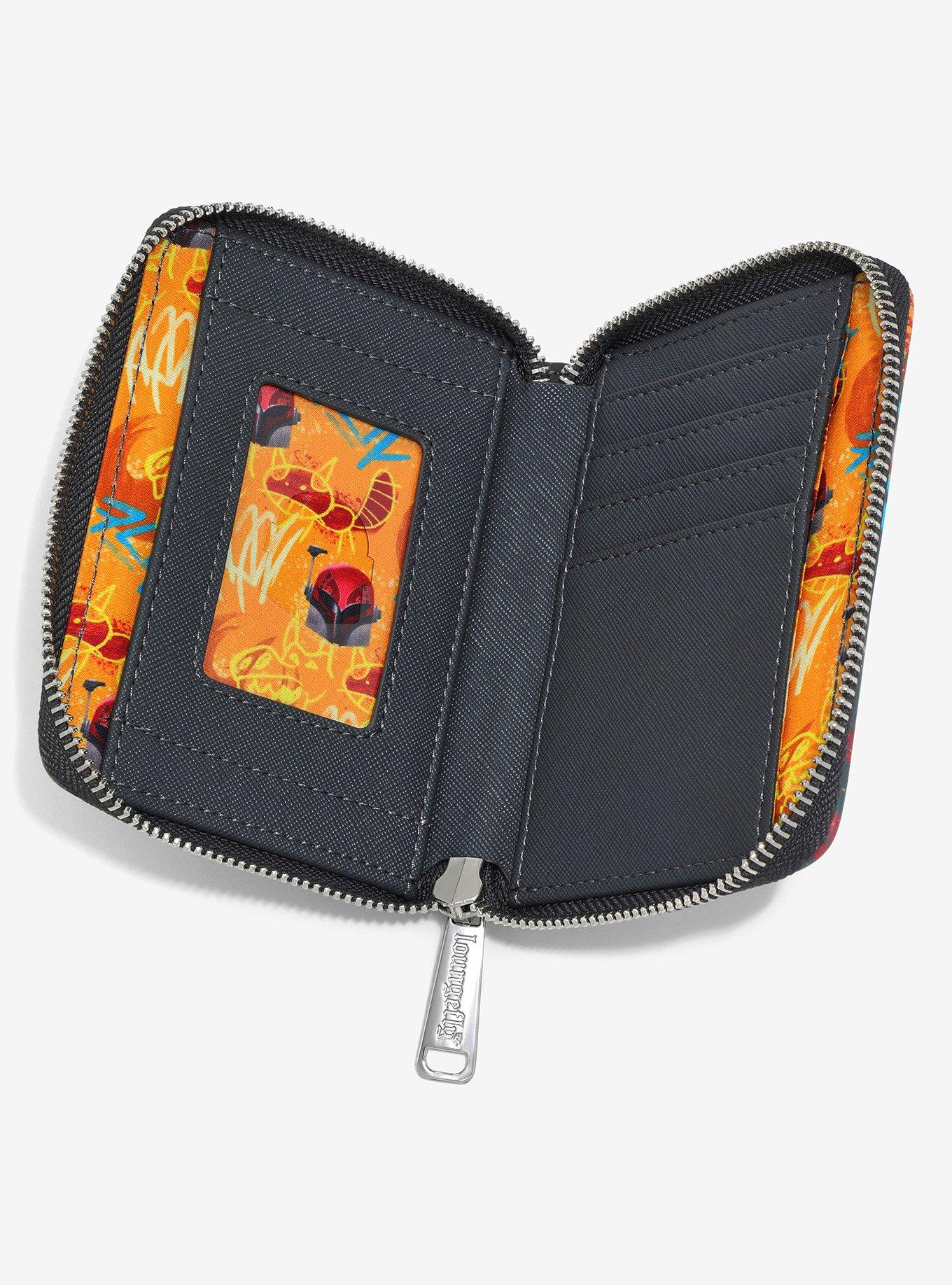 Loungefly Star Wars Sabine Spray Paint Wallet - BoxLunch Exclusive, , alternate