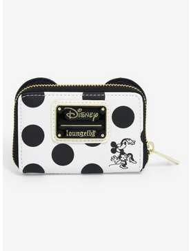 Loungefly Disney Minnie Mouse Black and Red Polka Dot Wallet, , hi-res