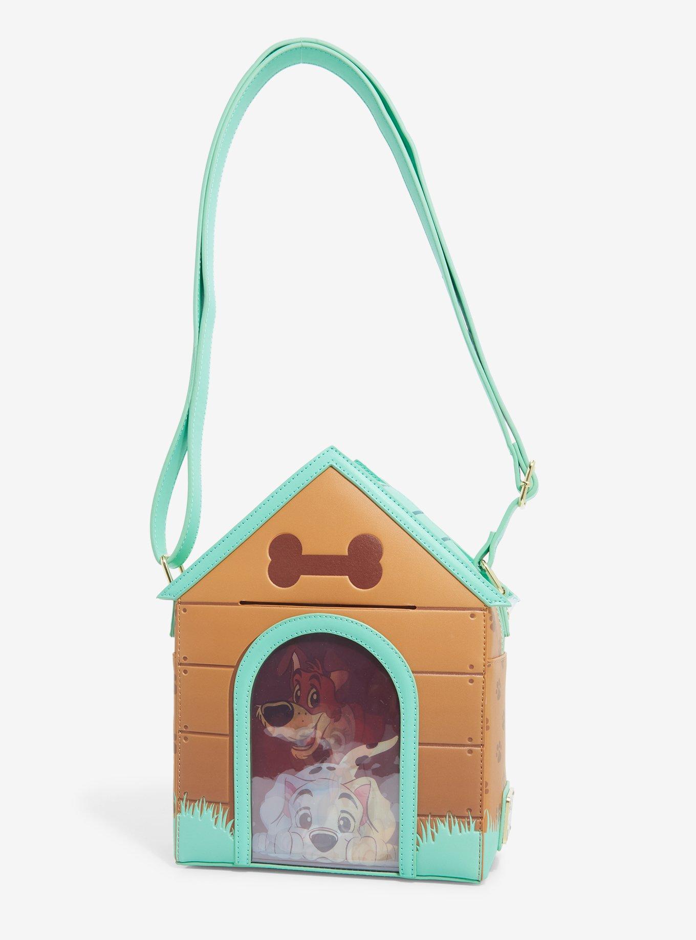 Loungefly Disney Doghouse Lenticular Crossbody Bag, , hi-res