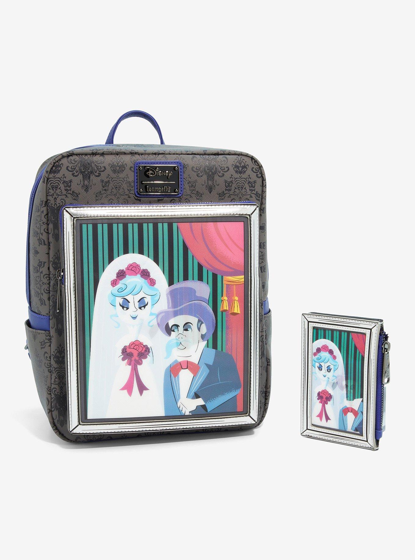 Loungefly Disney Haunted Mansion Bride Lenticular Mini Backpack, , alternate