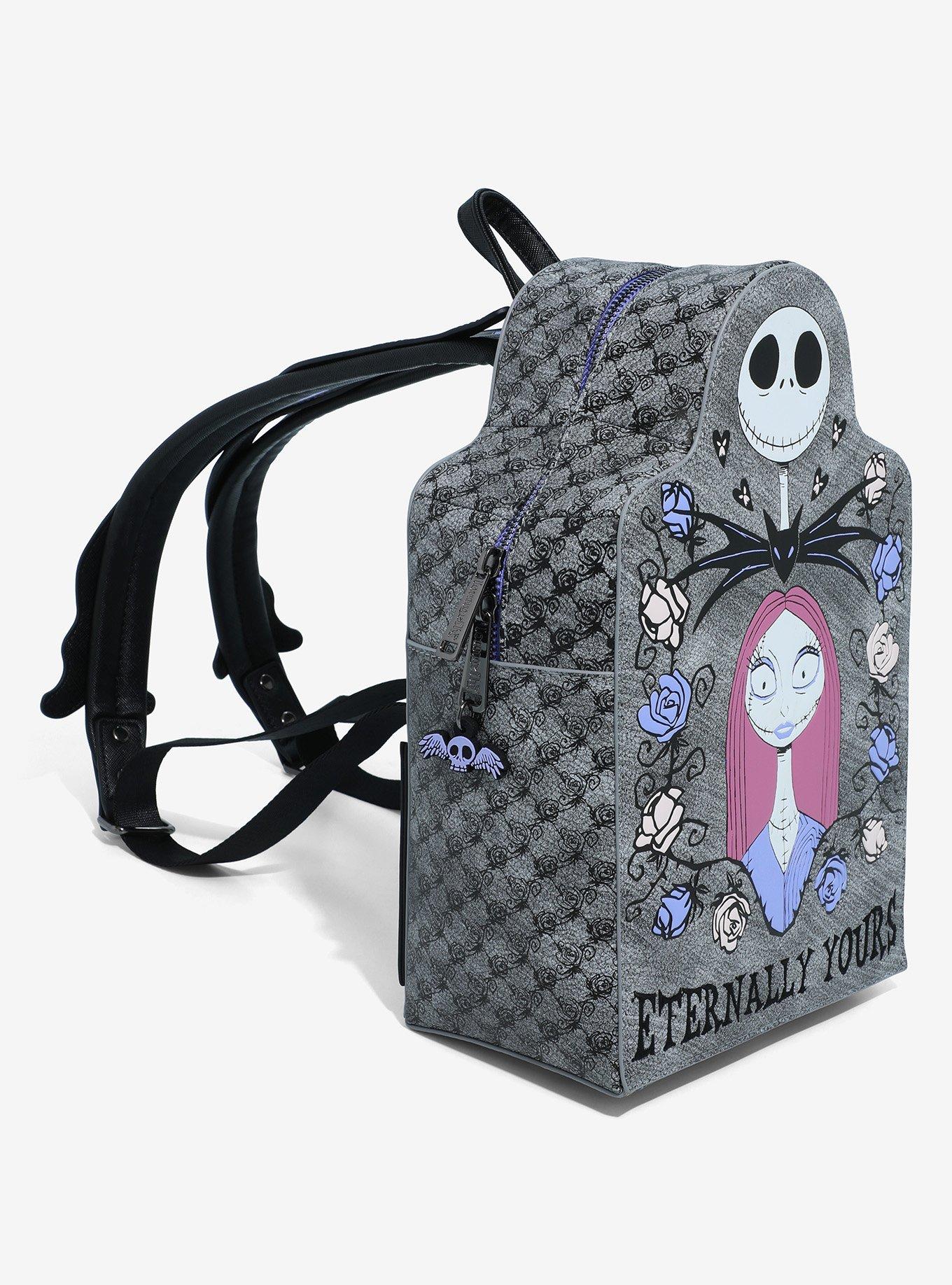 Loungefly Disney The Nightmare Before Christmas Jack and Sally Eternally Yours Backpack, , alternate