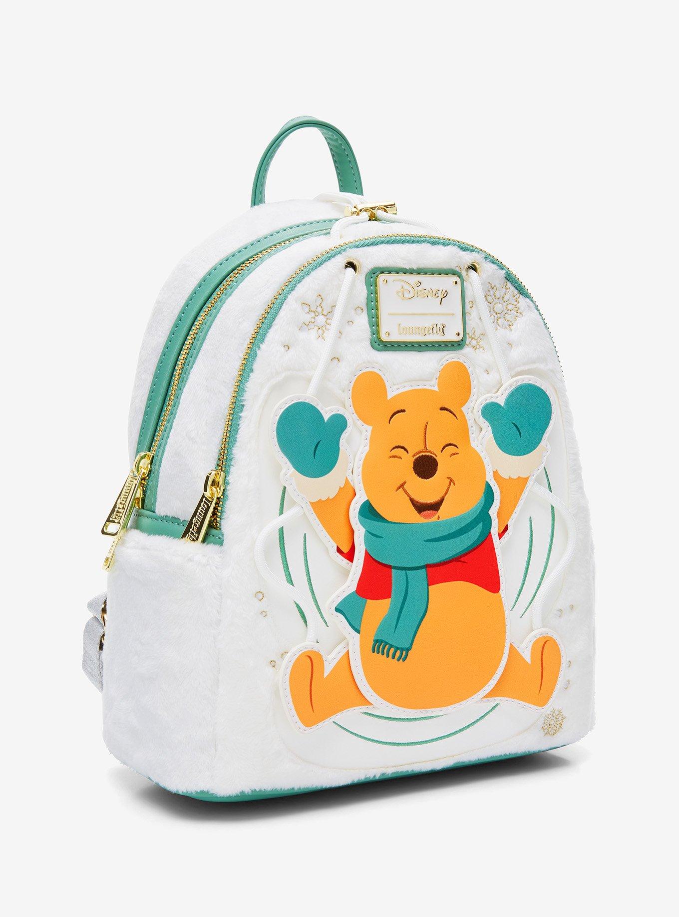 Loungefly Disney Winnie the Pooh Snow Angel Swivel Mini Backpack - BoxLunch Exclusive, , alternate