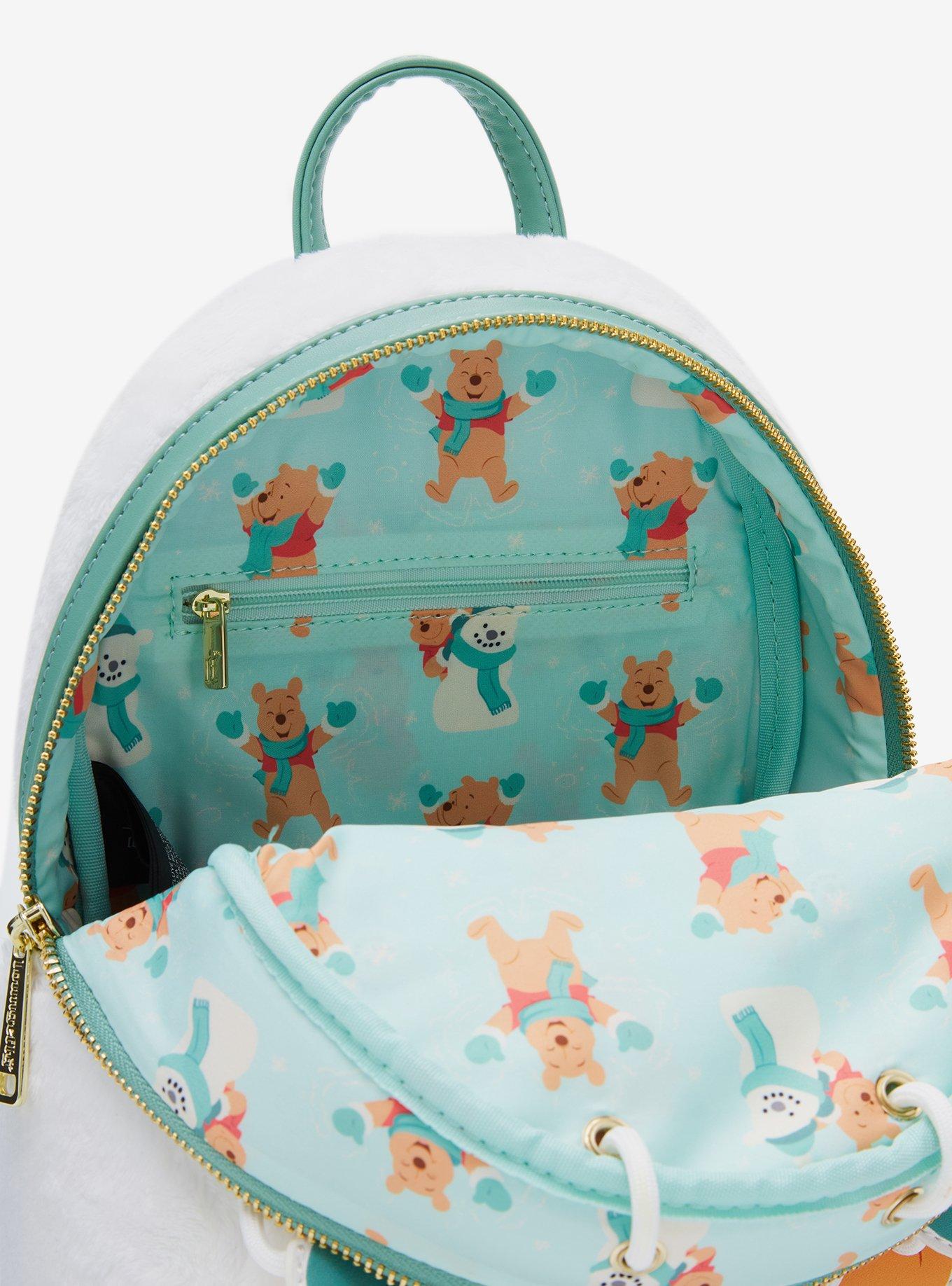 Loungefly Disney Winnie the Pooh Snow Angel Swivel Mini Backpack - BoxLunch Exclusive, , alternate