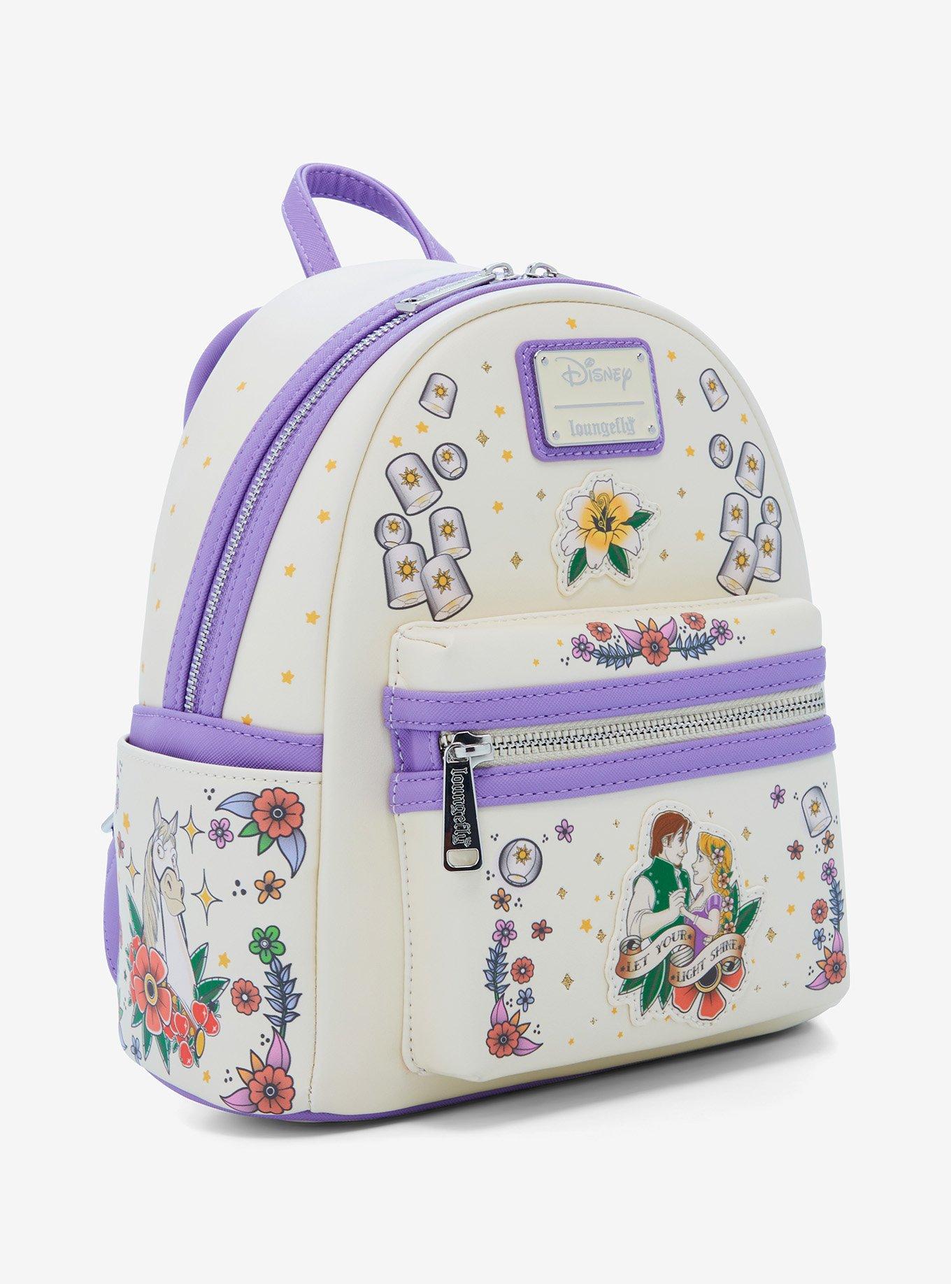 Loungefly Disney Tangled Rapunzel and Flynn Rider Lantern Mini Backpack &mdash; BoxLunch Exclusive, , alternate
