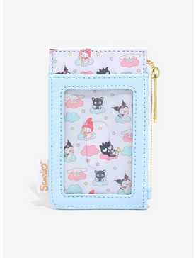 Loungefly Sanrio Hello Kitty and Friends Rainbow Clouds Cardholder - BoxLunch Exclusive, , hi-res