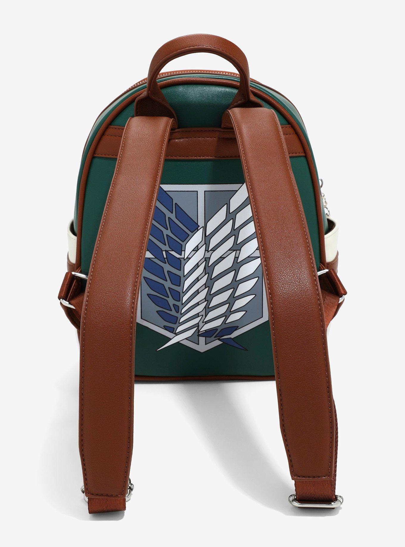 Attack on Titan Scout Replica Mini Backpack - BoxLunch Exclusive, , alternate