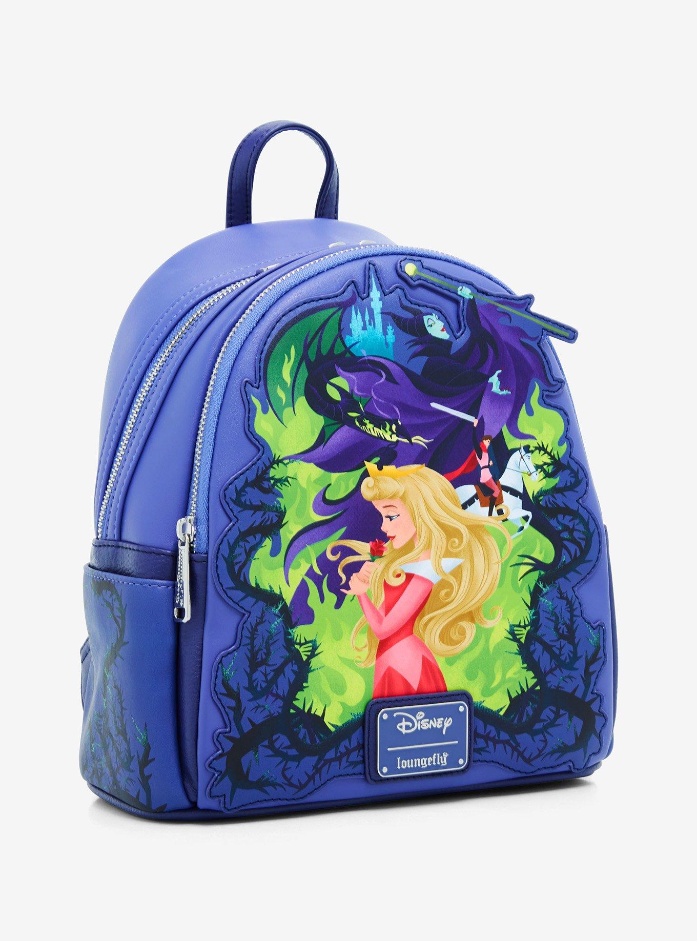 Loungefly Disney Sleeping Beauty Characters Portrait Mini Backpack - BoxLunch Exclusive, , alternate