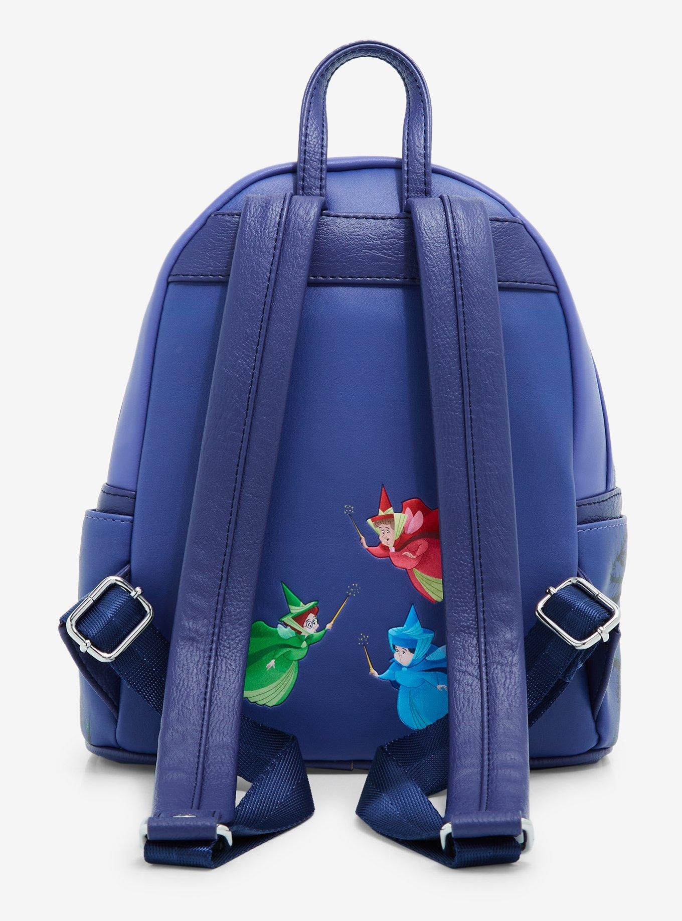 Loungefly Disney Sleeping Beauty Characters Portrait Mini Backpack - BoxLunch Exclusive, , alternate