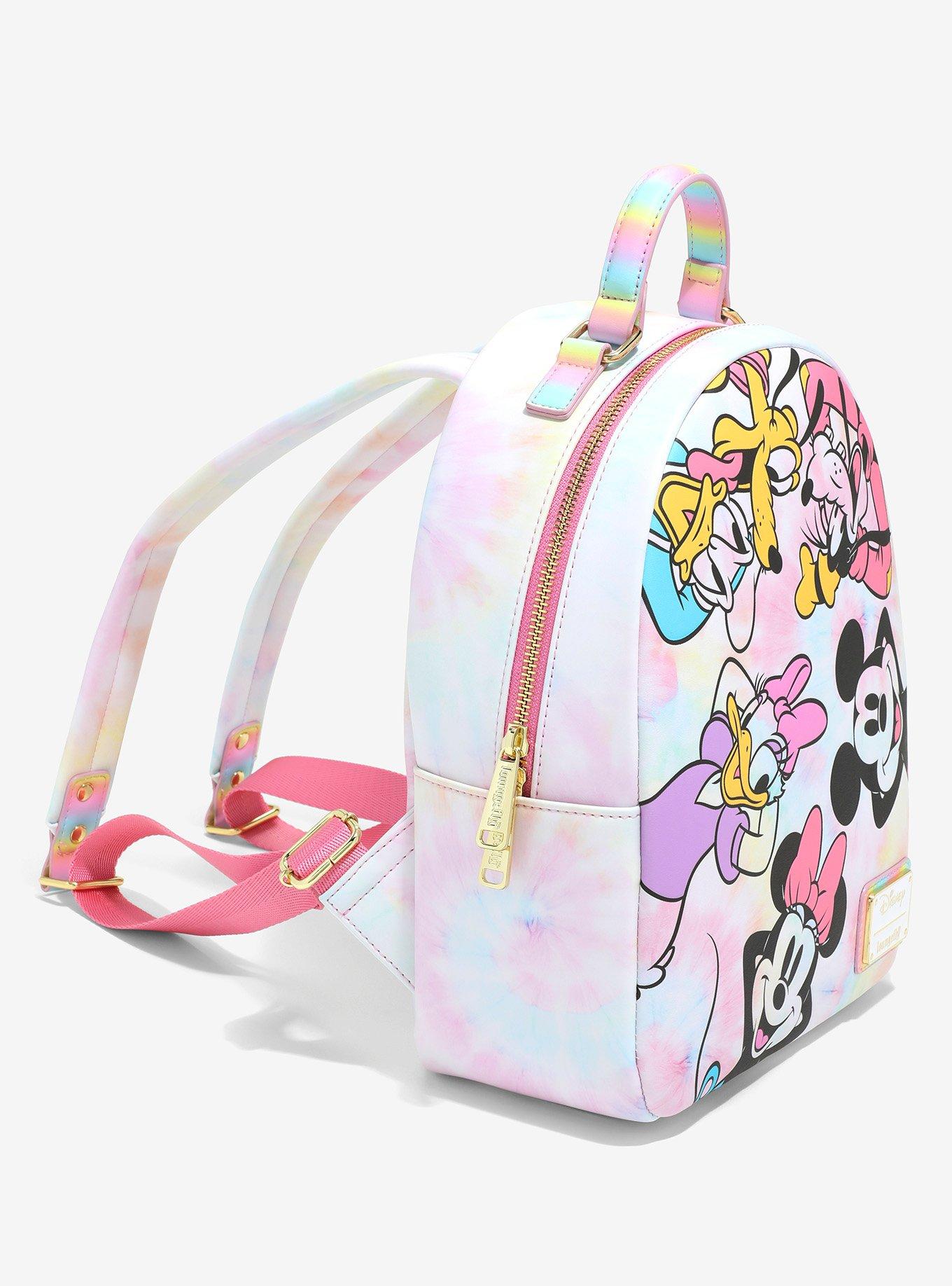 Loungefly Disney Mickey Mouse & Friends Tie-Dye Mini Backpack - BoxLunch Exclusive, , hi-res