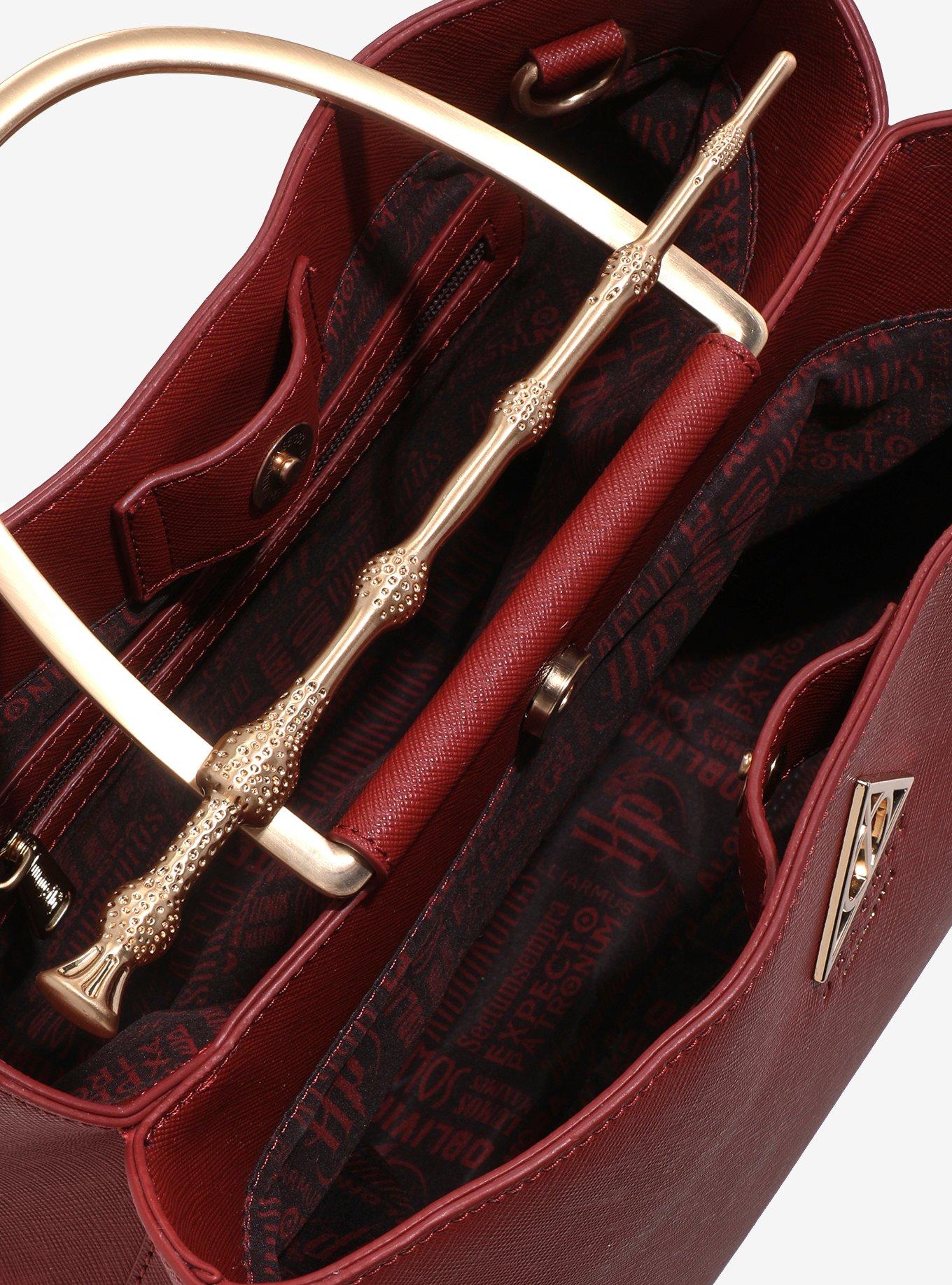 Loungefly Harry Potter Elder Wand Gryffindor Handbag - BoxLunch Exclusive, , alternate