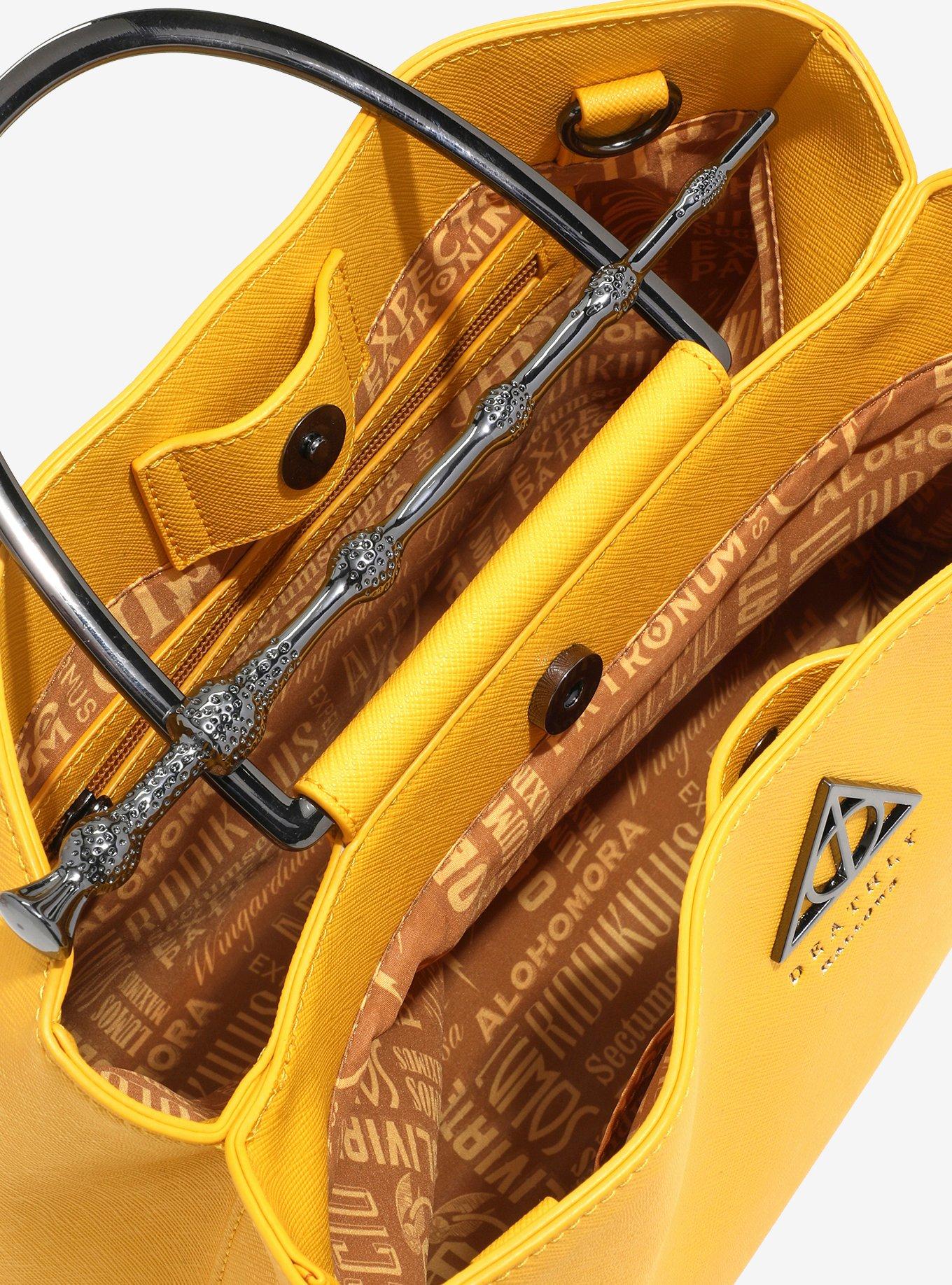 Loungefly Harry Potter Hufflepuff Elder Wand Handbag &mdash; BoxLunch Exclusive, , alternate