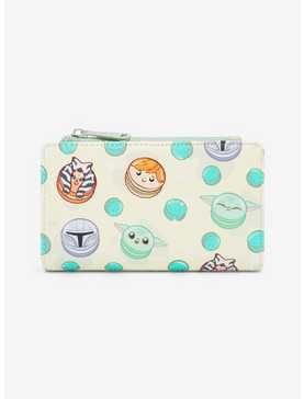 Loungefly Star Wars Character Macarons Allover Print Wallet - BoxLunch Exclusive, , hi-res