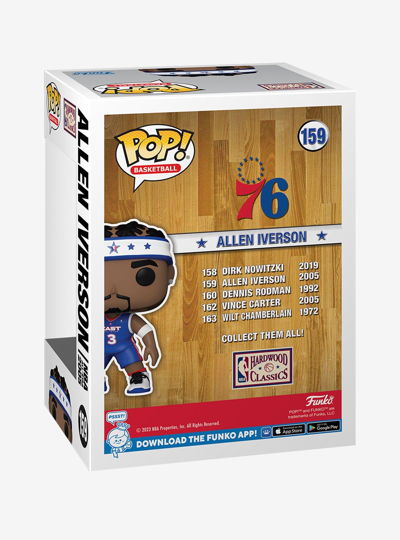 Funko NBA All-Stars Pop! Basketball Allen Iverson Vinyl Figure, , alternate