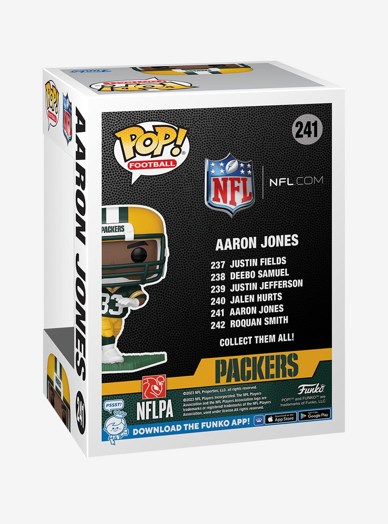 Funko NFL Green Bay Packers Pop! Aaron Jones Vinyl Figure, , alternate