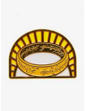The Lord of the Rings One Ring Stained Glass Enamel Pin - BoxLunch Exclusive , , hi-res