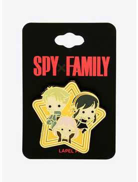 Spy x Family Forger Family Chibi Enamel Pin - BoxLunch Exclusive, , hi-res