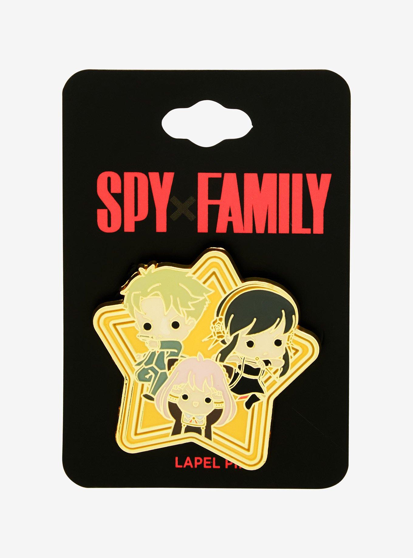 Spy x Family Forger Family Chibi Enamel Pin - BoxLunch Exclusive, , alternate